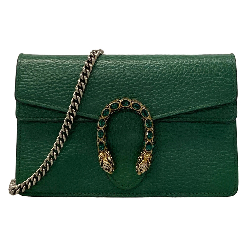 Gucci Dionysus Green Leather Shoulder #328700G73B